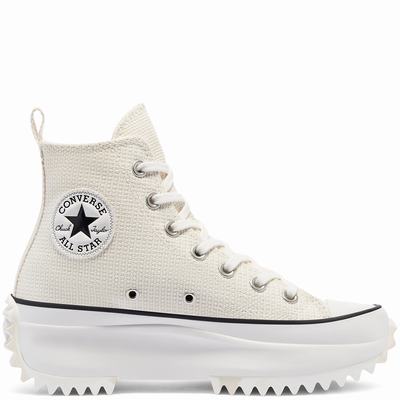 Converse Tonal Marble Run Star Hike - Naisten Matalavartiset Tennarit - Beige/Valkoinen